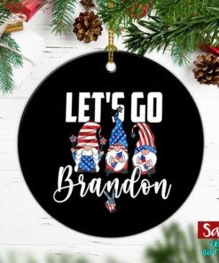 2021 Christmas Ornament Lets Go Brandon Gnome Fjb