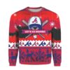 2021 Ugly Christmas Sweater Atlanta Braves Mickey Mlb World Series