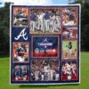 Mlb Atlanta Braves World Series 2021 Quilt Blanket