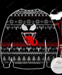 All Over Print Venom Ugly Christmas Sweater