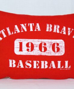 Atlanta Braves MLB Baseball Purposed Pillow