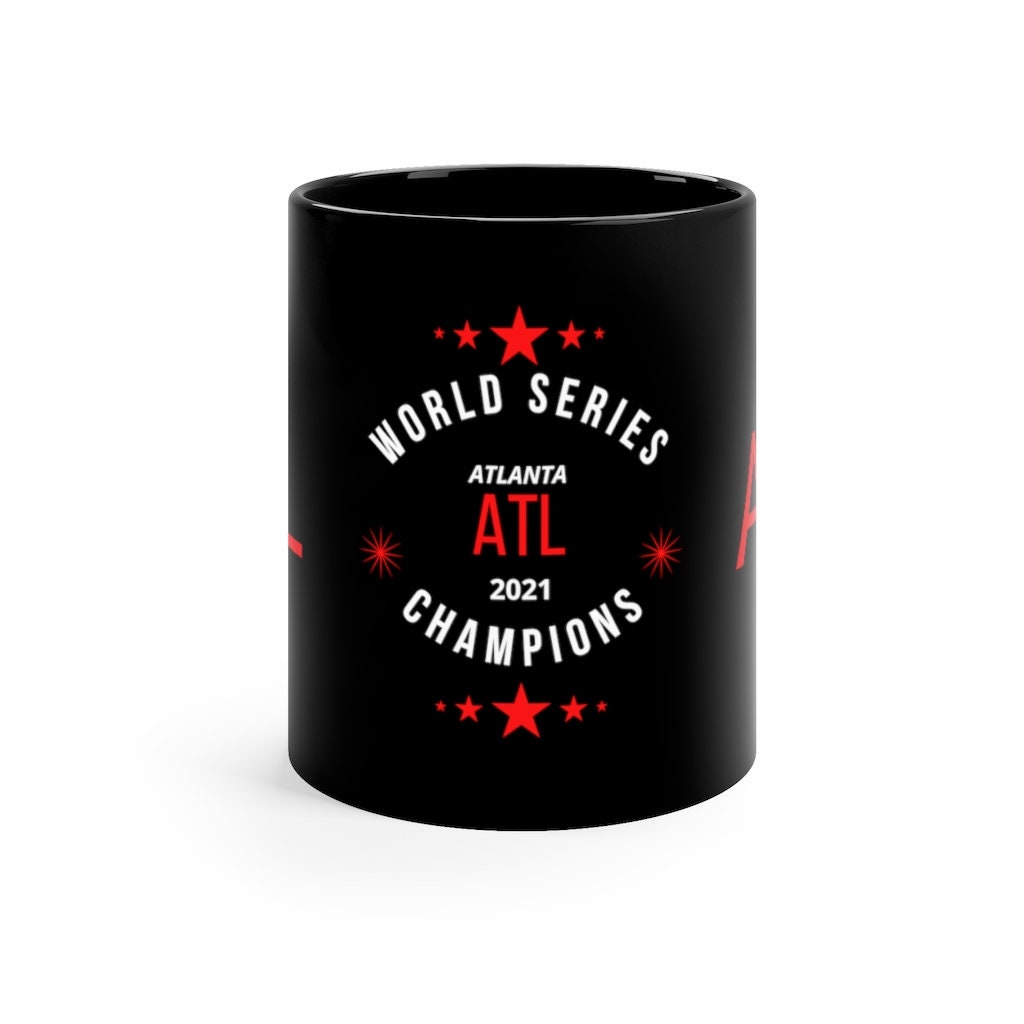 Atlanta Braves Mlb World Series Champions 2021 Ceramic Mug Atlanta
