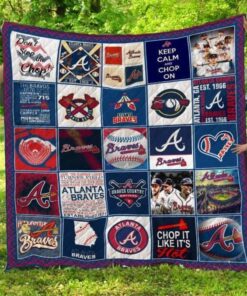 Baseball Team Atlanta Braves World Series Blanket