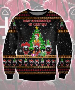 Christmas Ugly Squid Game Sweater
