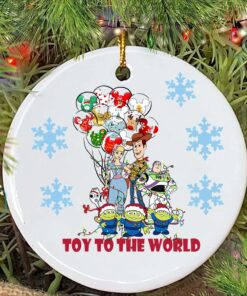 ChristmasTo The World Toy Story Ornaments