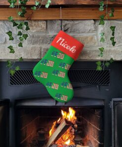 Conservative Holiday Let’s Go Brandon Christmas Stocking