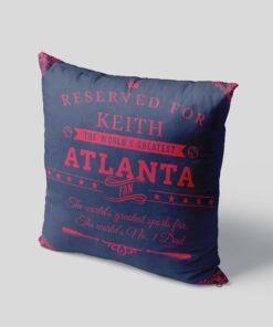 Decorative Sports Atlanta Braves World Series Pillow