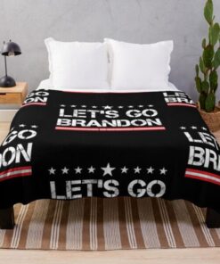 FJB Let’s Go Brandon Christmas Blanket 2021
