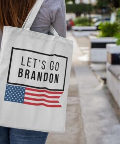 Funny Anti Let’s Go Brandon Tote Bag