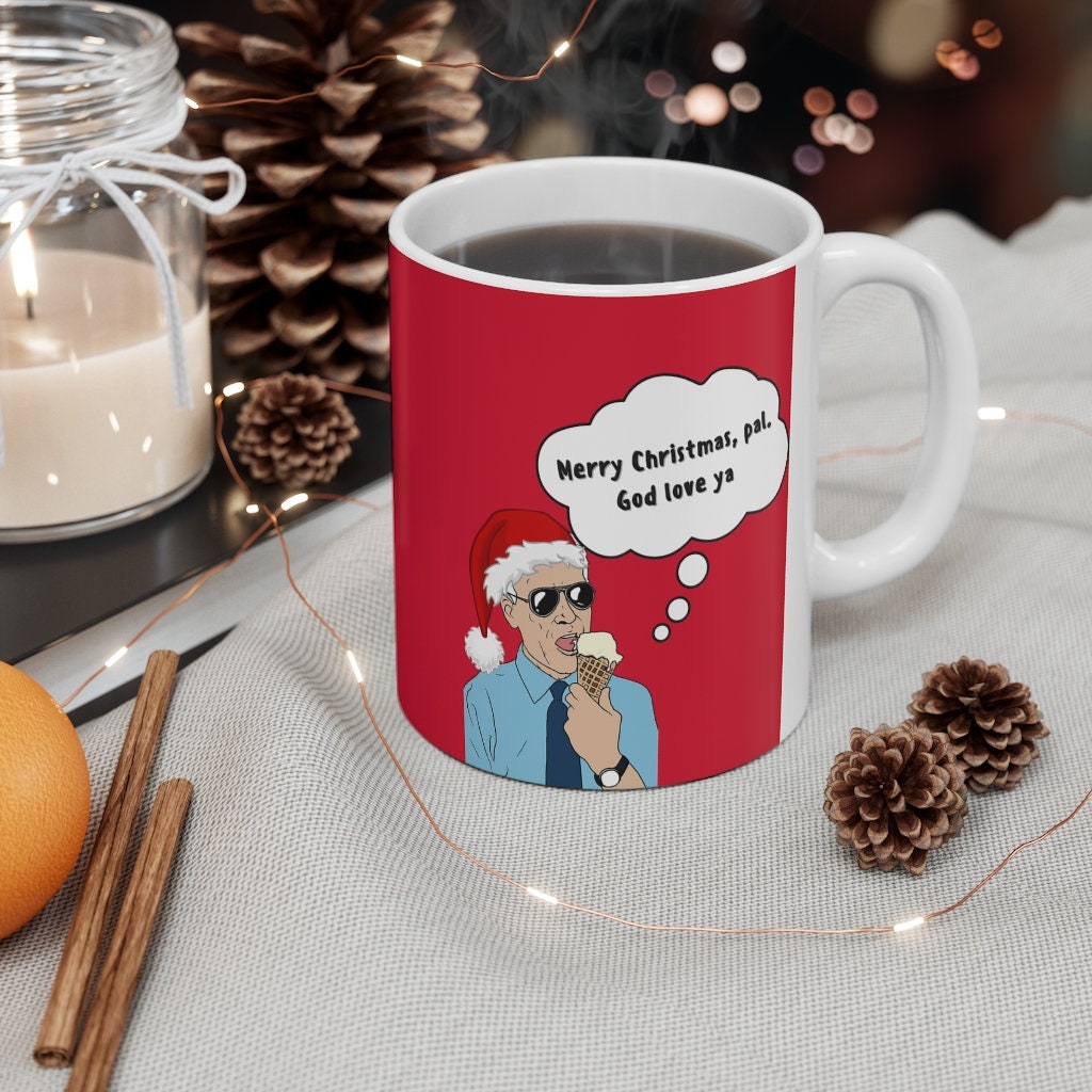 Funny Coffee Mug Christmas Lets Go Brandon - Teeholly