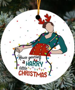 Harry Styles Acrylic Christmas Tree Ornament