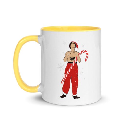 Harry Styles Christmas Mug With Color Inside