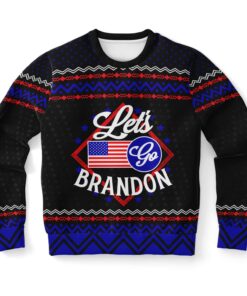 Holiday 2021 Lets Go Brandon Ugly Christmas Sweater