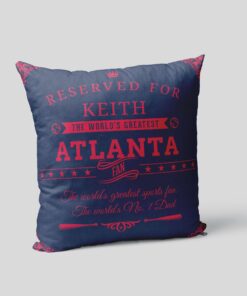 Decorative Sports Atlanta Braves World Series Pillow
