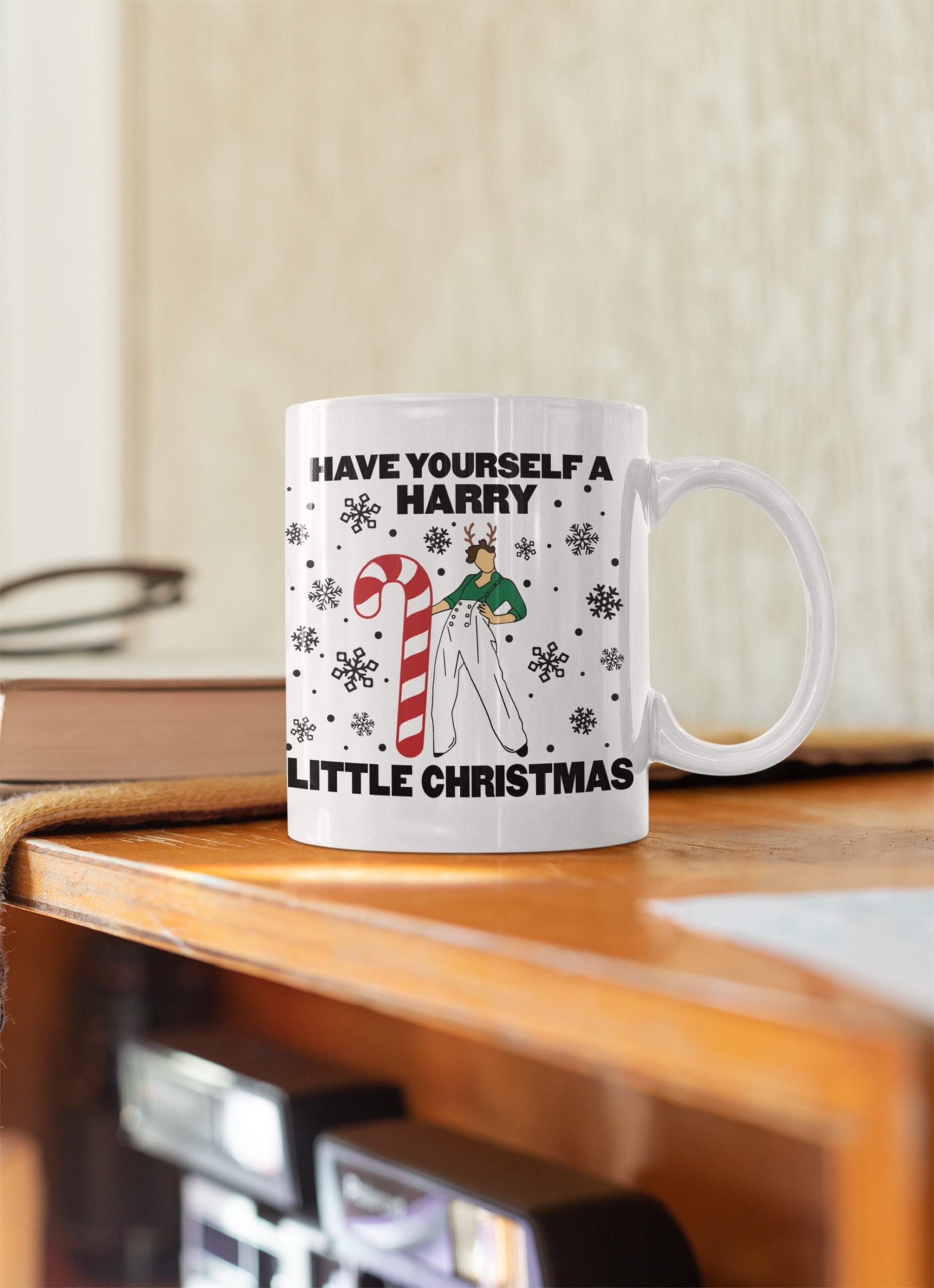 Harry Styles Christmas Mug With Color Inside - Teeholly