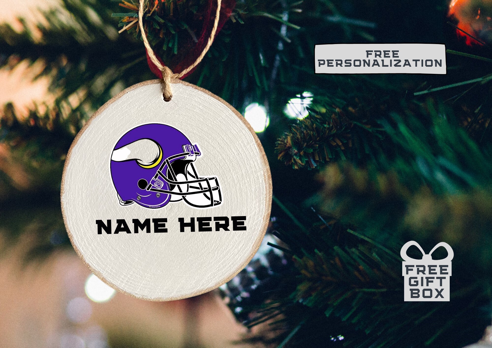 minnesota vikings ornament