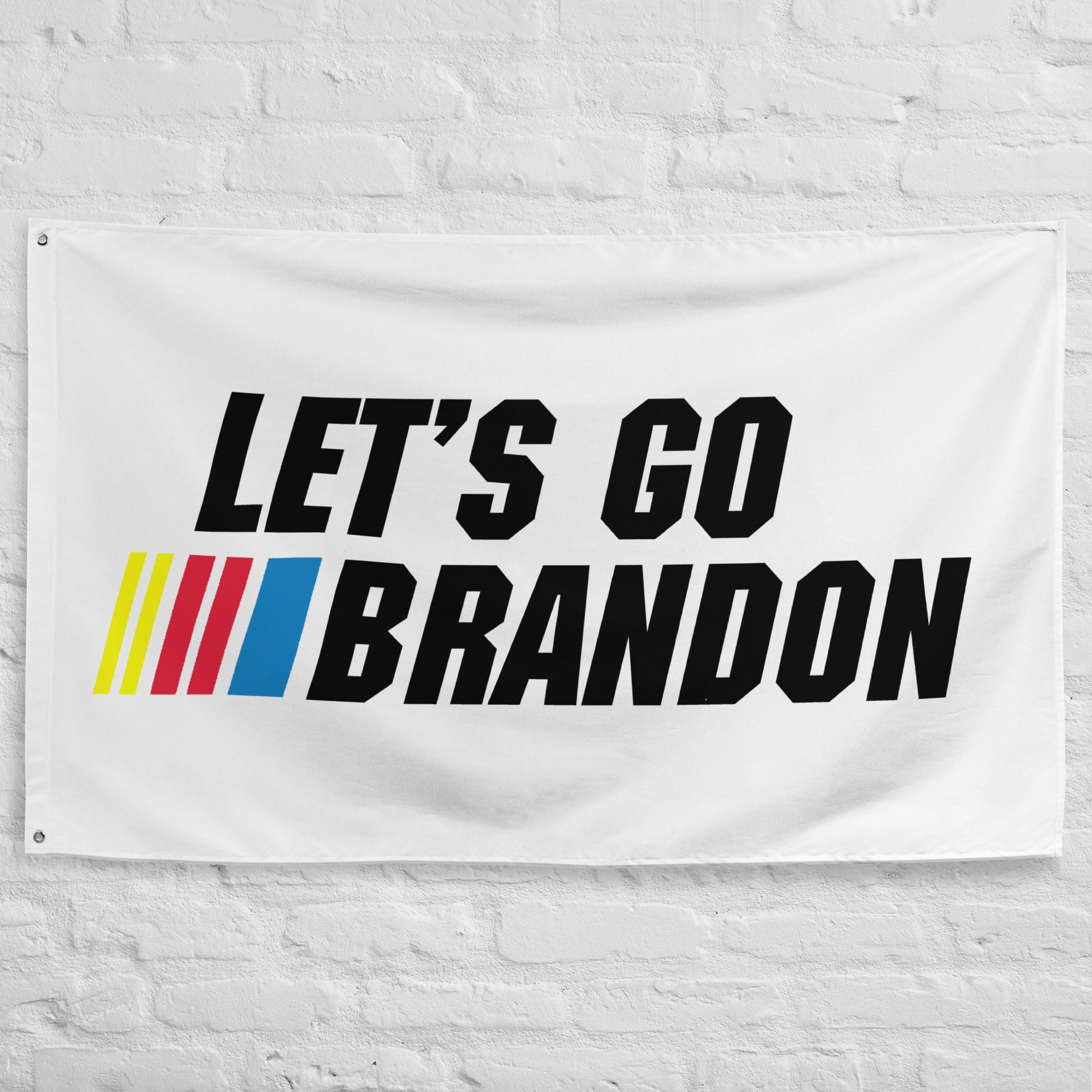 Let's Go Brandon American Flag - Cooler Pad Top