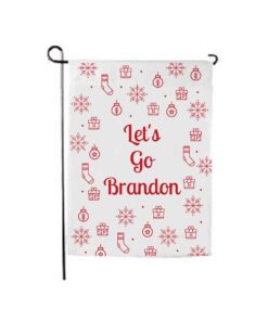 FJB Let’s Go Brandon Christmas Garden Flag