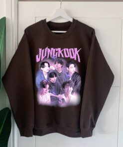 BTS JungKook Kpop Vintage Style christmas sweater