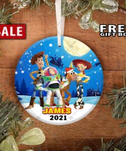 Personalized Toy Story Christmas Ornament