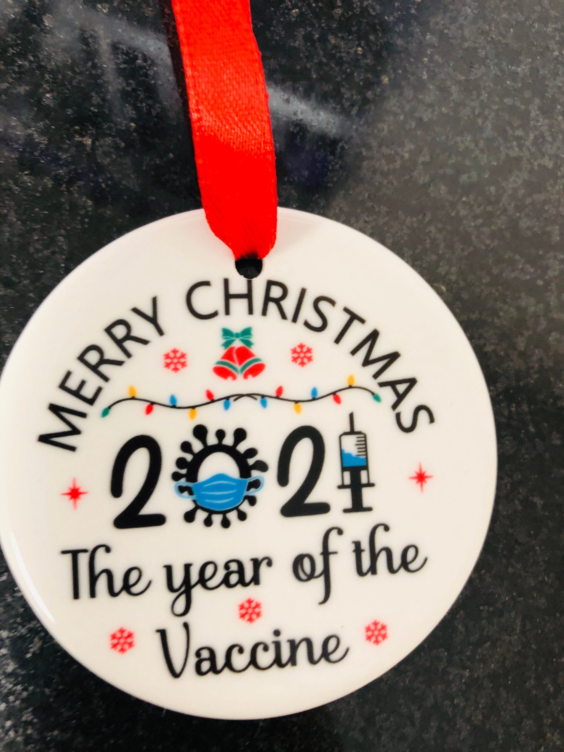 Keepsake Bauble 2021 Year In Review Ornament