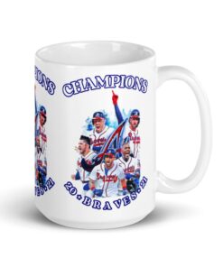 2021 World Series Mug Championship Atlanta Braves