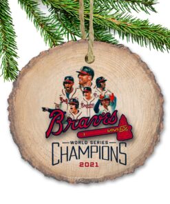 Atlanta Baseball World Series 2021 Champions Ornament
