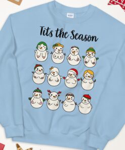 Boobs Santa Gift funny dirty christmas sweater