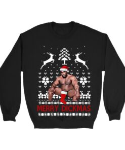 Barry Merry Dickmas funny dirty christmas sweater