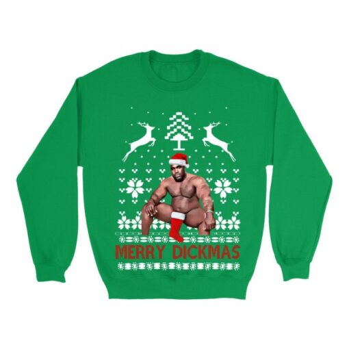 Barry Merry Dickmas Funny Dirty Christmas Sweater