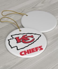 Kansas City Chiefs NFL Team Logo Christmas Ornaments Gift