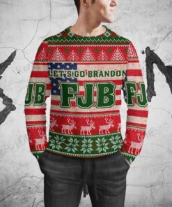 Brandon Chant Let’s Go FJB Ugly Sweater