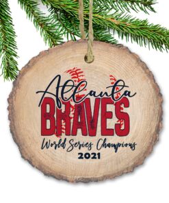 2021 Atlanta Braves World Series Champions Ornament