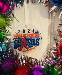 World Series Champions Atlanta Braves 2021 Ornament
