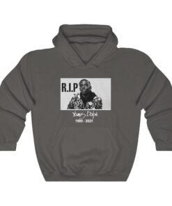 Long Sleeve Hooded Sweatshirt RIP Young Dolph