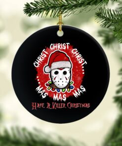 Jason Voorhees Michael Myers Christmas Ornament