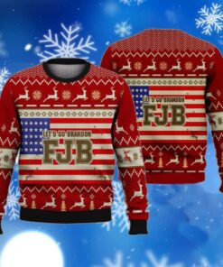 Let’s Go Brandon FJB Ugly Christmas Sweater