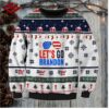 Funny Let’s Go Brandon Trump Ugly Christmas Sweater