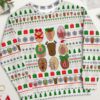 Funny Dice Cat Ugly Dirty Christmas Sweater All Over Print