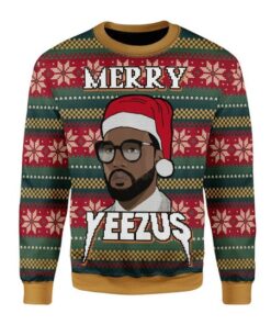 Merry Yeezus Meme Ugly Sweater