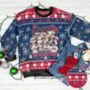 Atlanta Braves Players Abbey Road Ugly Christmas Sweater