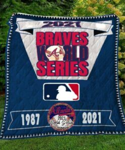 New Blanket For 2021 Atlanta Braves World Series