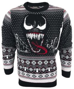 Official Venom Face Knitted Ugly Sweater