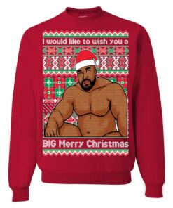 OnCoast ‘Sitting On A Bed’ Meme Funny Dirty Christmas Sweater