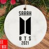 2021 BTS Christmas Ornament Set Group