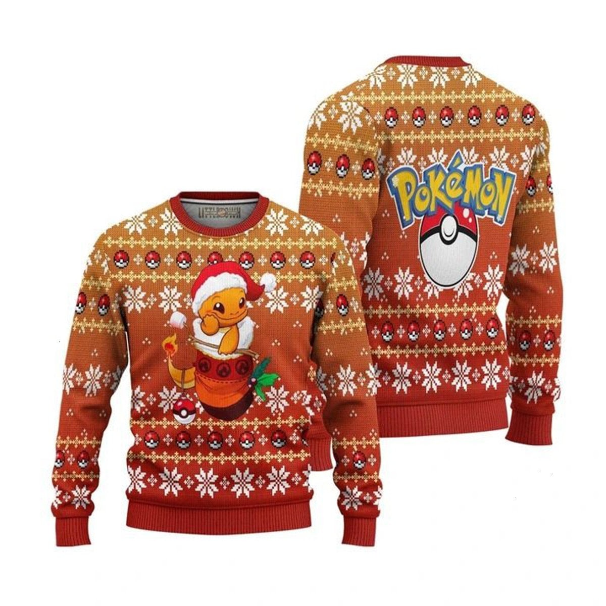 Anime ugly Christmas sweater
