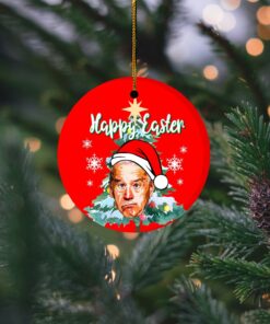 Political Funny Biden Christmas Ornament