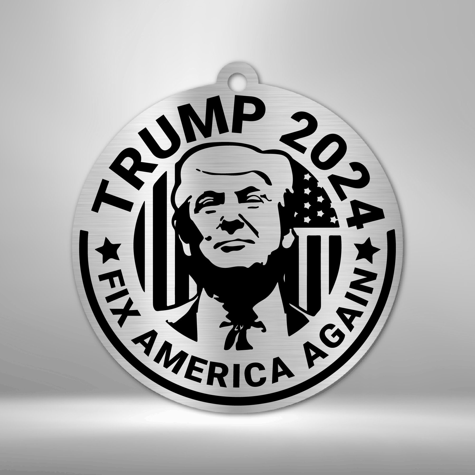 Republican Trump 2024 Christmas Ornament Teeholly