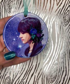 Taehyung V porcelain bts christmas ornament