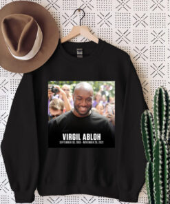 Unisex Sweatshirt RIP Virgil Abloh 1980-2021